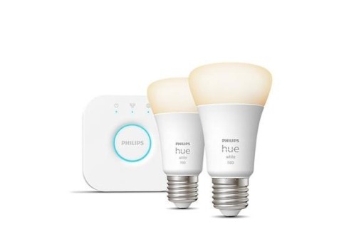 Philips Hue Starter Kit Soft-warm 9.5W A60 E27 2pcs EU