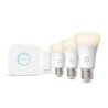 Philips Hue Starter Kit Soft-warm 9.5W A60 E27 3pcs sw EU