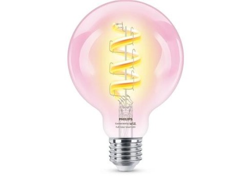 Philips Wiz 6.3W40W G95 E27 Filament Clear 1pcs