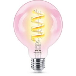 Philips Wiz 6.3W40W G95 E27 Filament Clear 1pcs