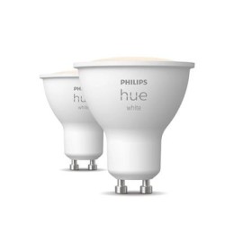 Philips Hue Soft-warm 5.2W GU10 2pcs
