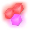 Trust GXT903 VYBZ LED Hexagon Panels Extension 3-Pack