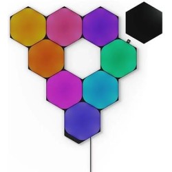 Nanoleaf Shapes Hexagons Starter Kit 9 Panels, Black