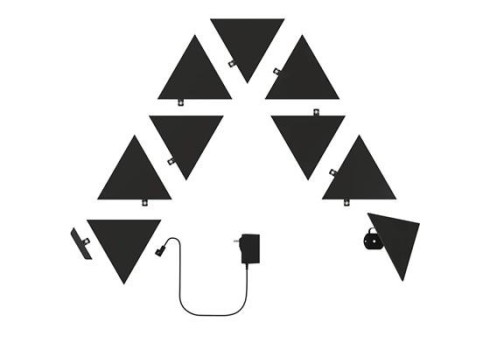 Nanoleaf Shapes Black Triangles Starter Kit 9 Panels