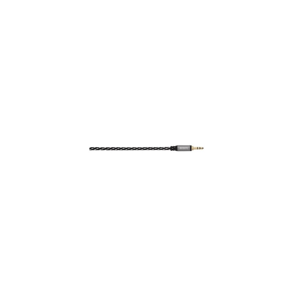 Kaabel Avinity 3,5mm-3,5mm 0,5m, must