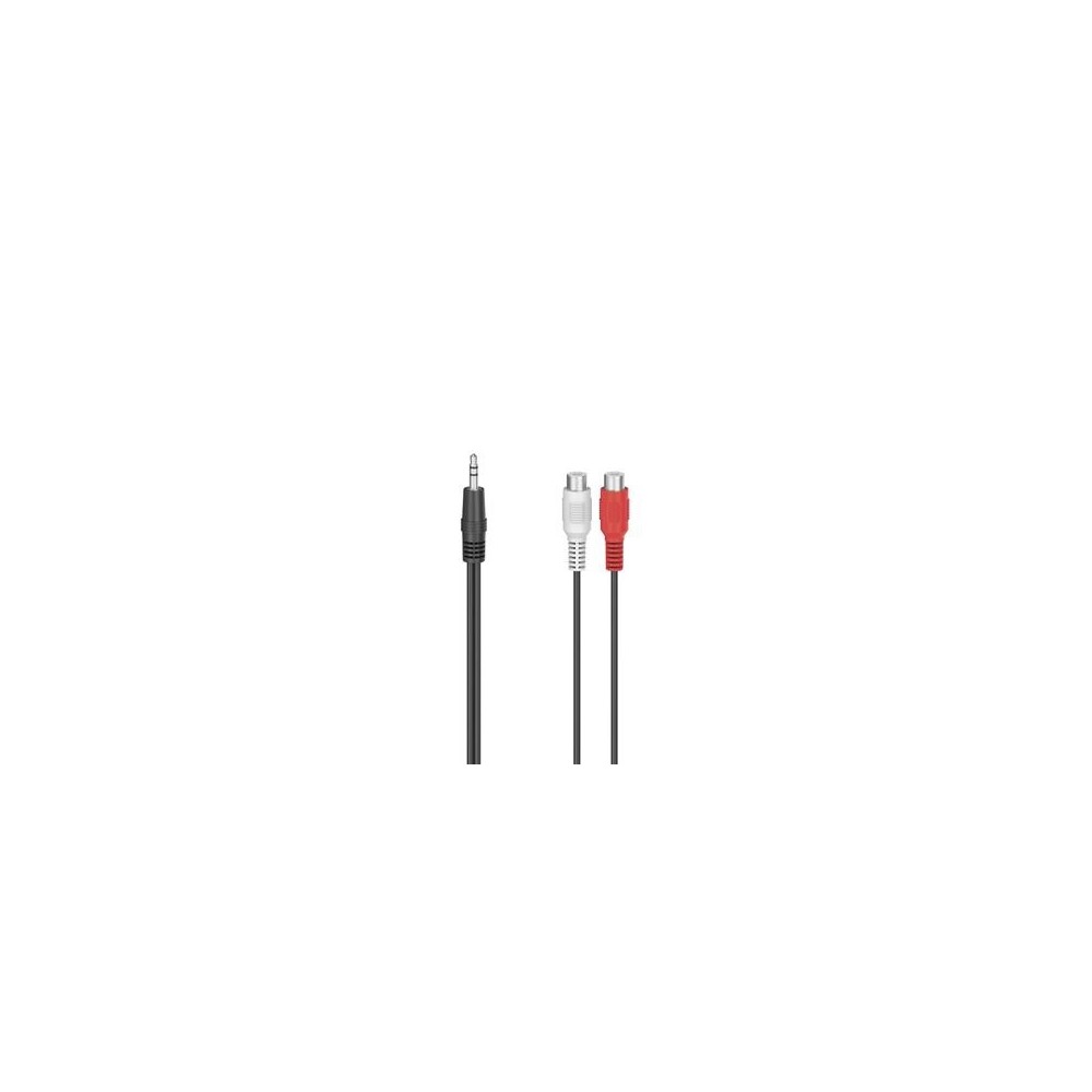 Kaabel Hama 3.5mm - 2RCA socket