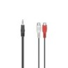 Kaabel Hama 3.5mm - 2RCA socket