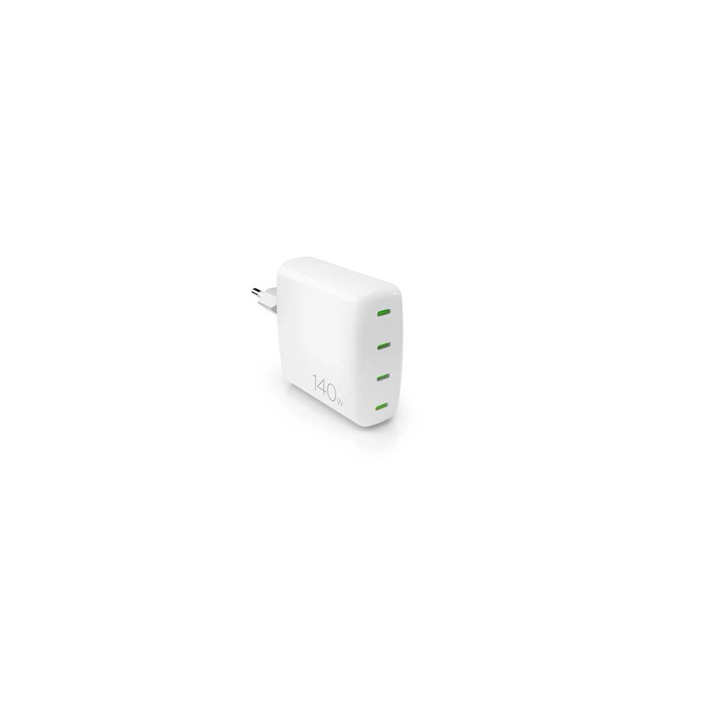 Vooluadapter Puro GaN 140W 4xUSB-C, White