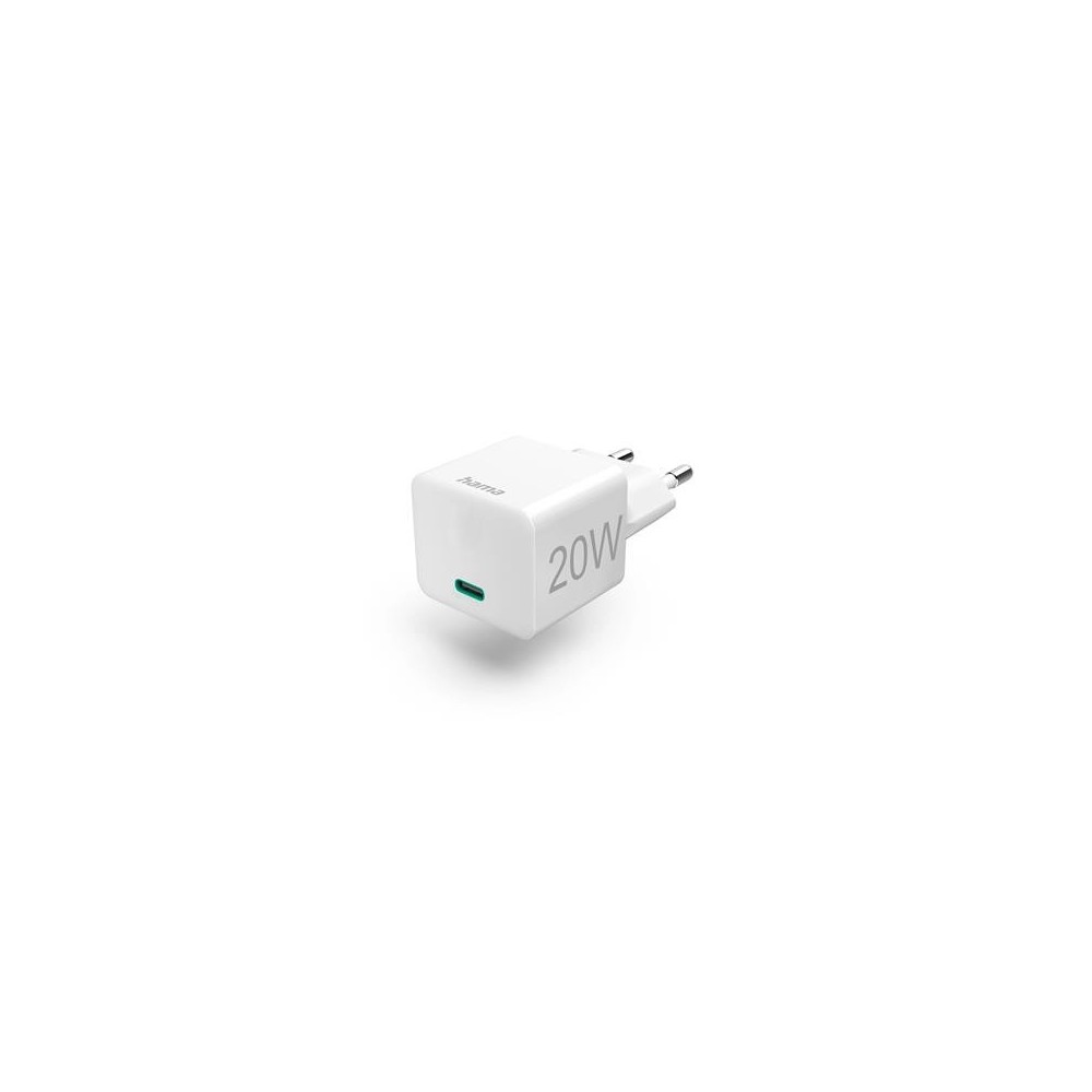 Hama USB-Claadimisadapter 20W, white