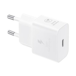 Vooluadapter Samsung 25W USB-C w-o cable, White