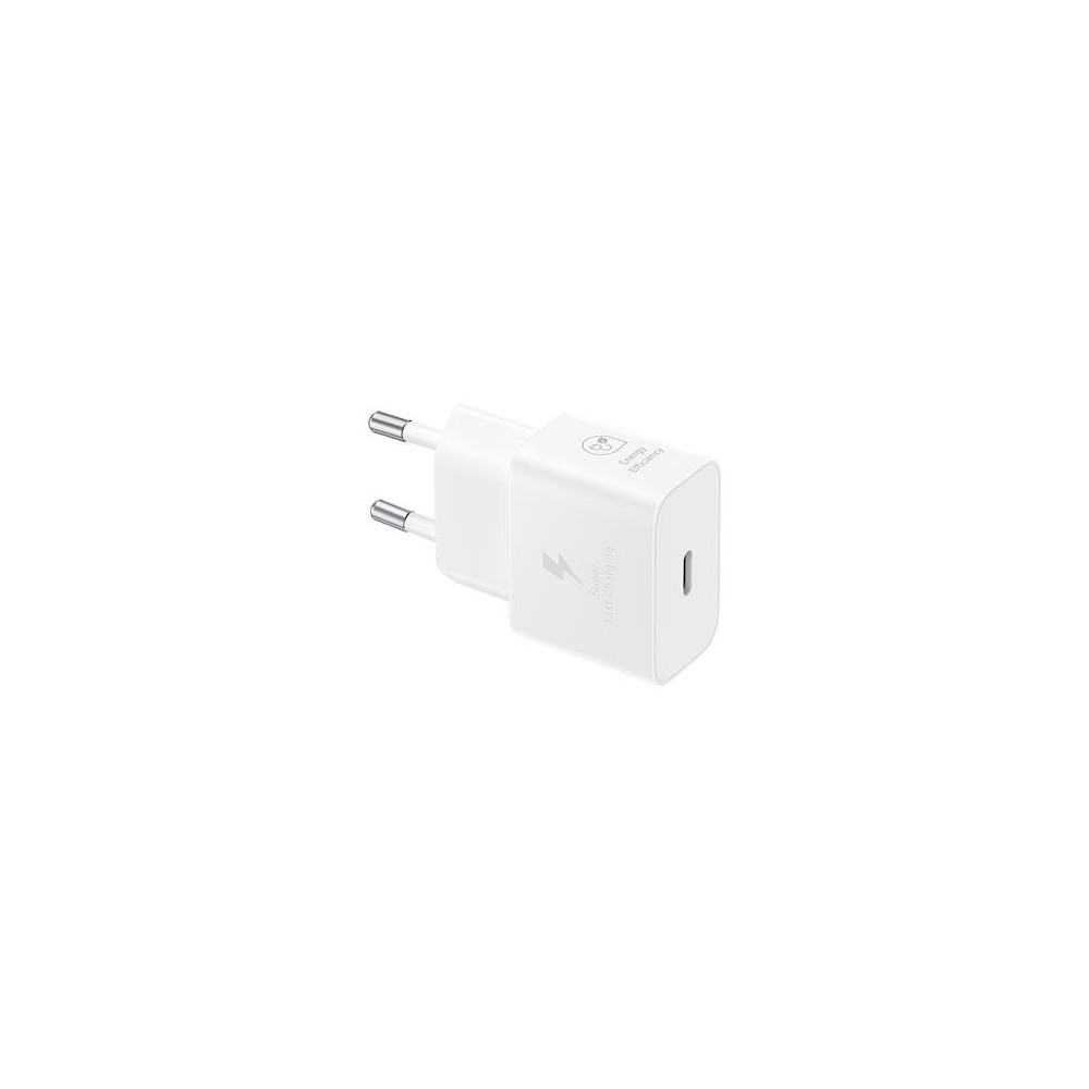 Vooluadapter Samsung 25W USB-C w-o cable, White