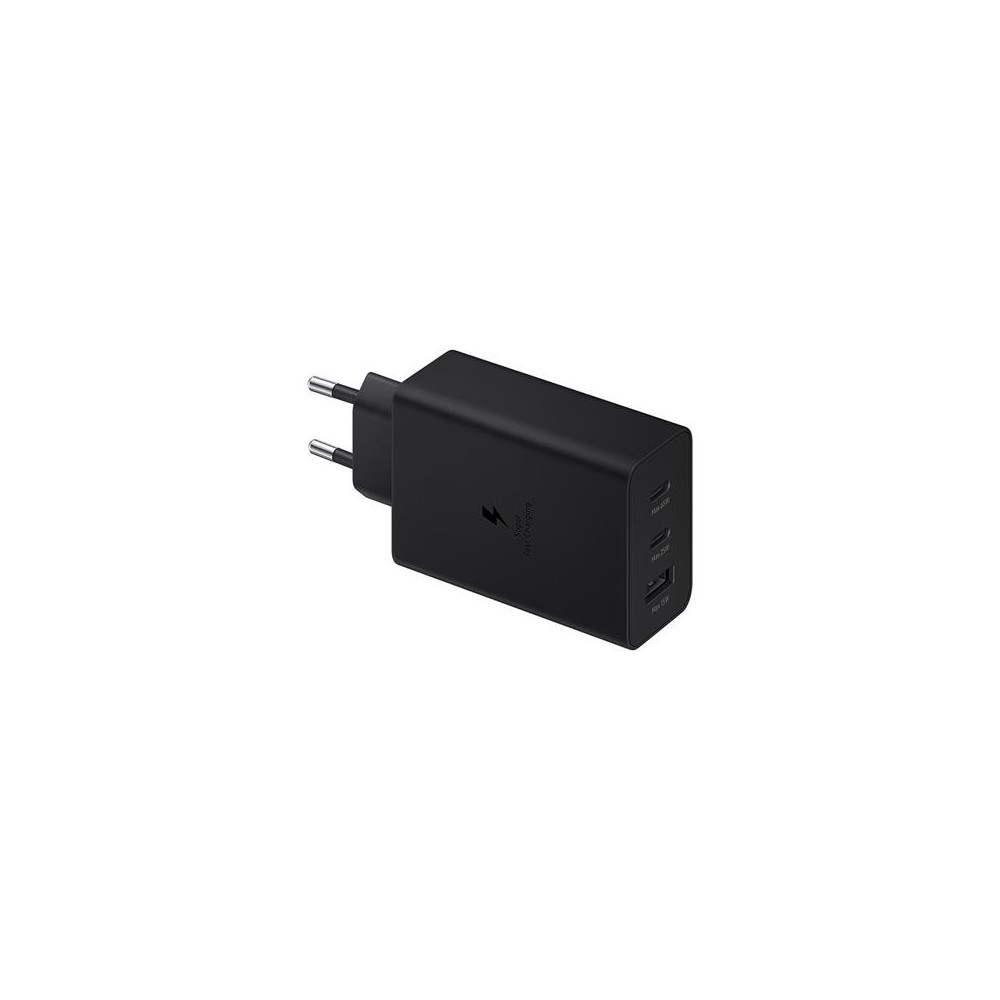 Vooluadapter Samsung 65W Trio USB-C-A, Black