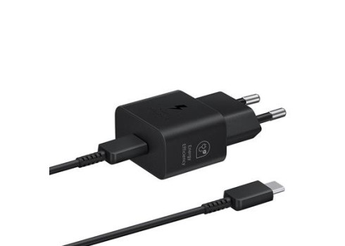 Vooluadapter Samsung 25W USB-C, Black