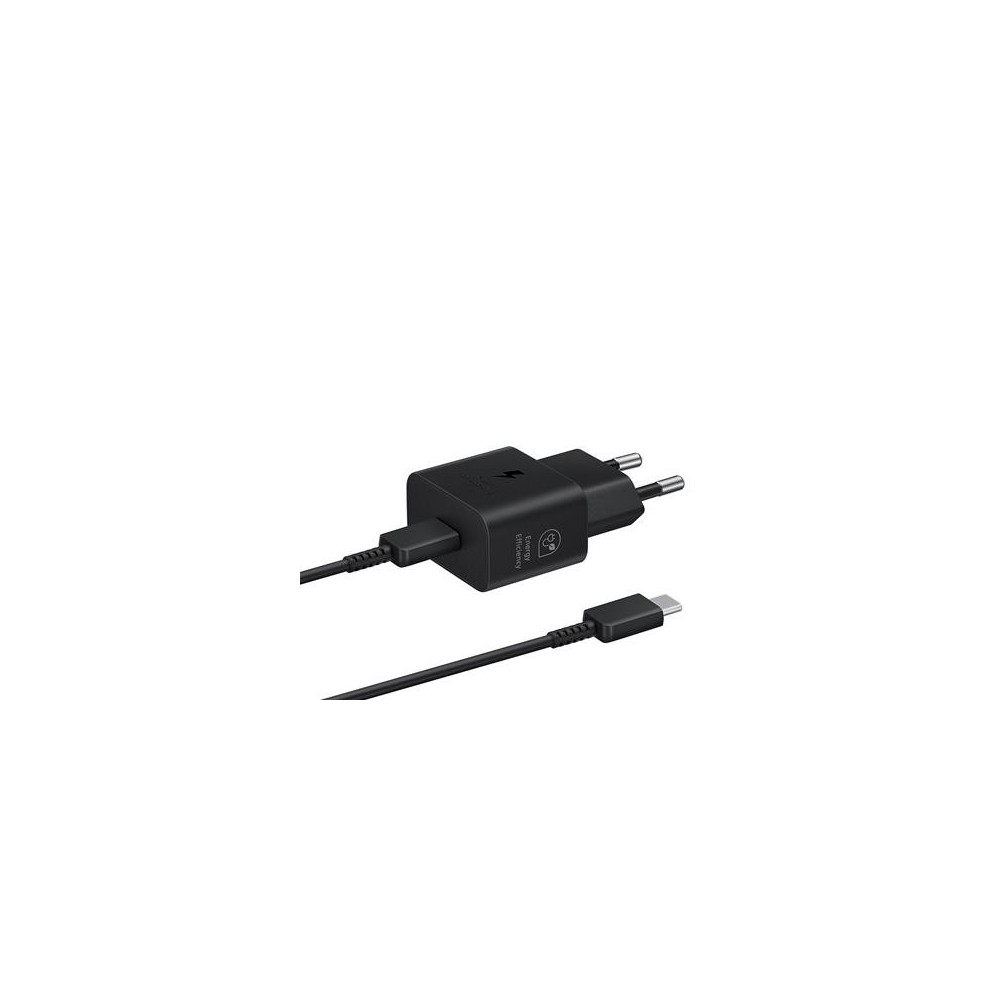 Vooluadapter Samsung 25W USB-C, Black Vooluadapter Samsung 25W USB-C, Black