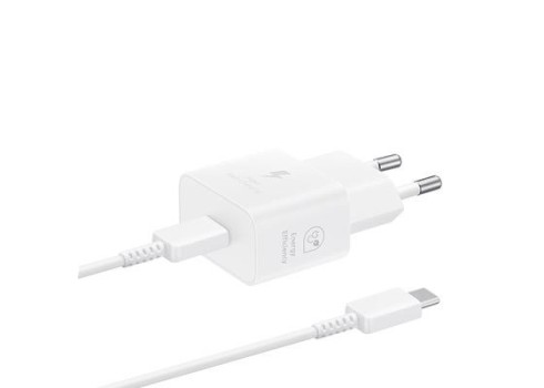 Vooluadapter Samsung 25W USB-C, White
