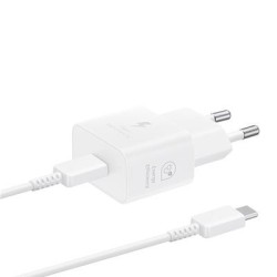 Vooluadapter Samsung 25W USB-C, White