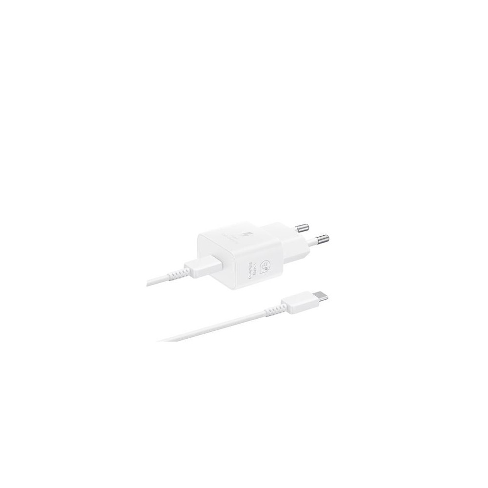 Vooluadapter Samsung 25W USB-C, White