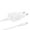 Vooluadapter Samsung 25W USB-C, White