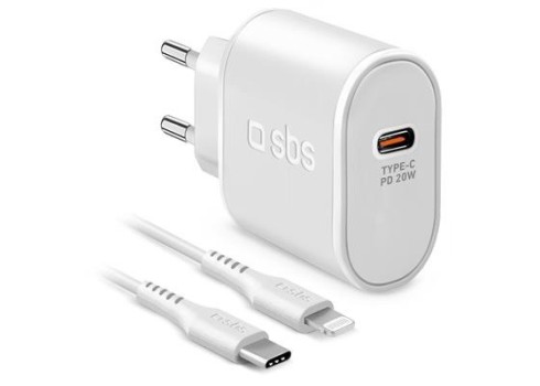 Vooluadapter SBS 20W Kit Lightning