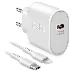 Vooluadapter SBS 20W Kit Lightning