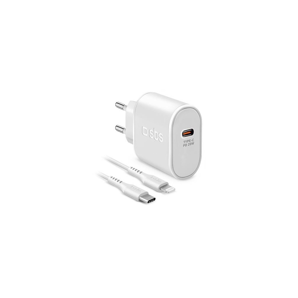 Vooluadapter SBS 20W Kit Lightning