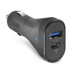 Charger SBS Car 10W USB-USB-C