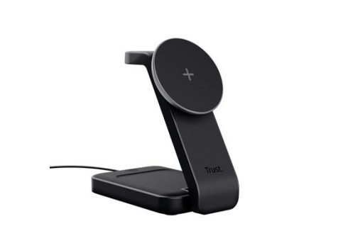 Laadimisdokk Trust Viro 3-in-1, Qi, Black