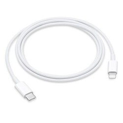 Kaabel Apple USB-C - Lightning, 1m, valge