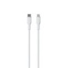 Kaabel Puro Soft USB-C-Lightning 1,5m, valge