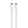 Kaabel Puro Braided USB-C-USB-C 60W, 1.5m, Light Blue