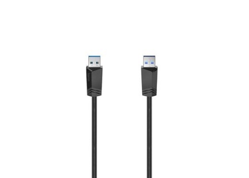 Cable Hama USB-A -USB-A, USB 3.0, 5 Gbps, 1.50m
