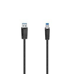 Cable Hama USB-A -USB-B, USB 3.0, 5 Gbps, 1.5m