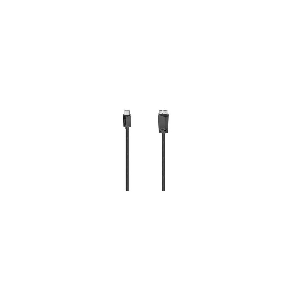 Cable Hama USB-C-Micro-USB, USB 3.2, 5 Gbit-s, 0.75m
