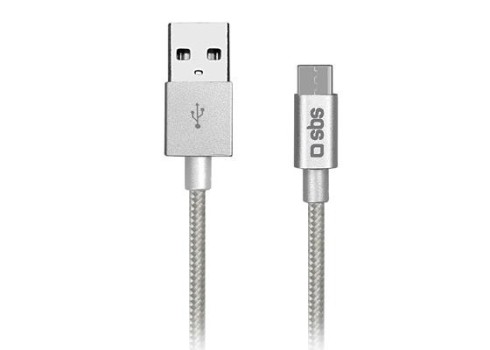 Kaabel SBS USB A - USB C, 1,5m hall