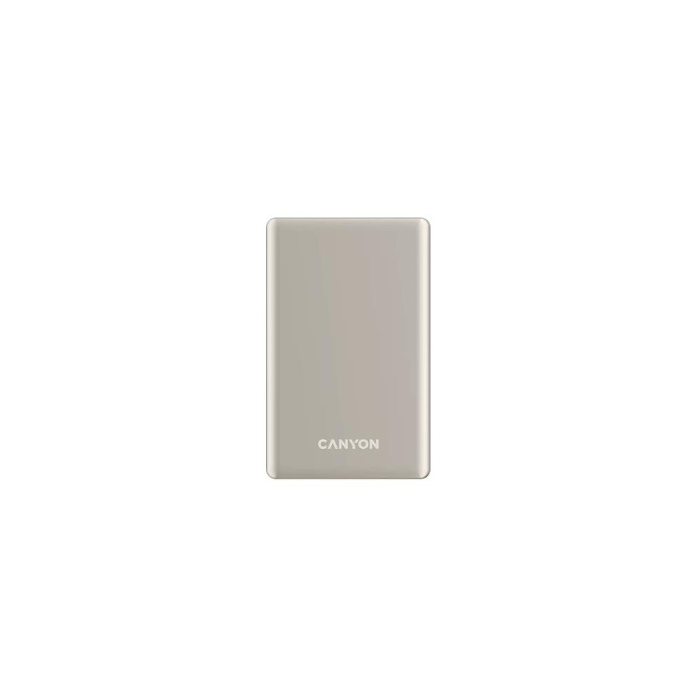 Power bank Canyon 5000mAh 20W MagSafe, Beige