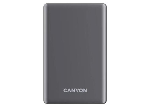 Power bank Canyon 5000mAh 20W MagSafe, Dark Grey