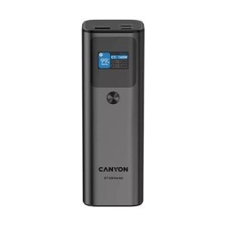 Power bank Canyon 27000mAh 140W TFT, Dark Grey