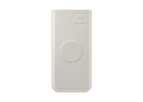 Akupank Samsung 10000mAh 25W Wireless, Beige