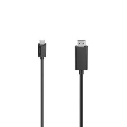 Kaabel Hama USB-C - HDMI, 4K, must, 3m