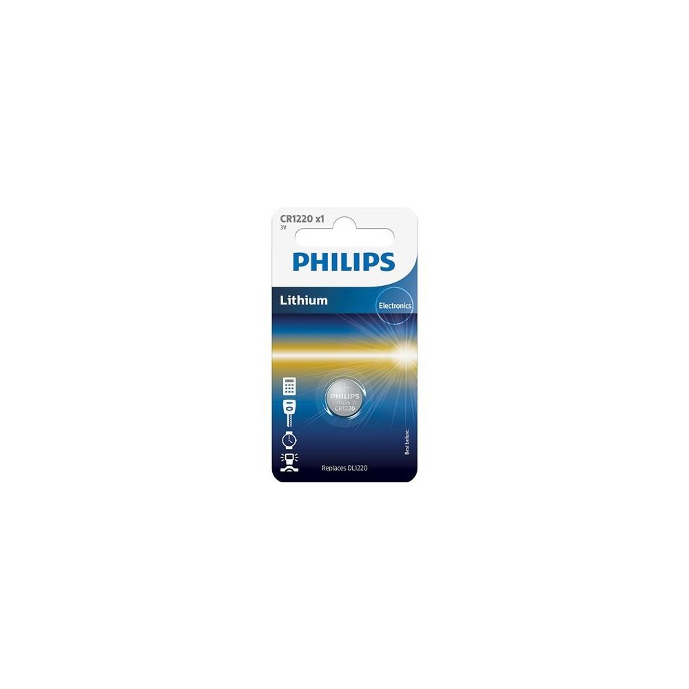 Patarei Philips CR1220 3 V Lithium