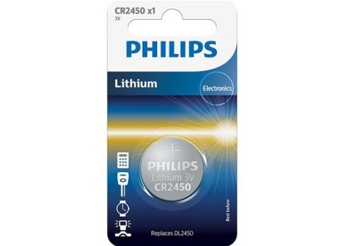 Patarei Philips CR2450 3 V Lithium