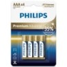 Patarei Philips LR03M AAA 4 tk Premium Alkaline