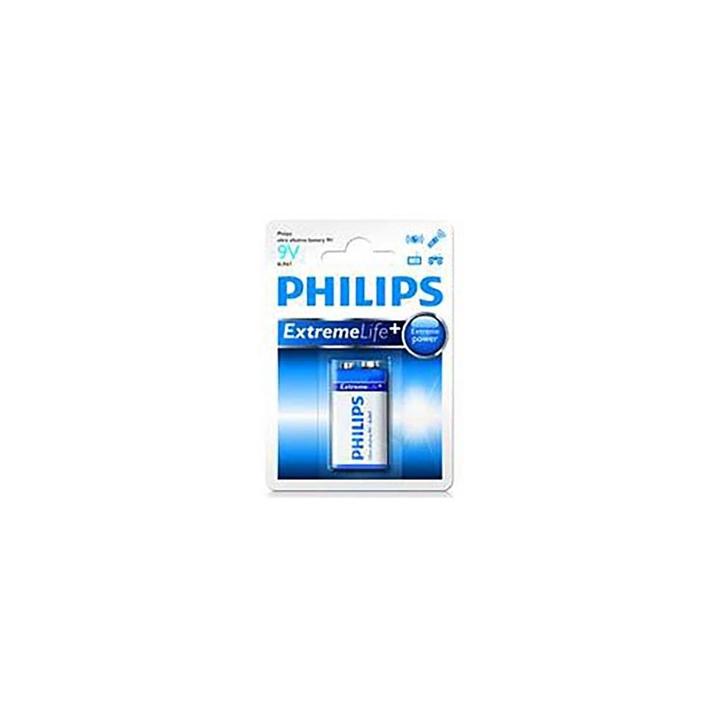 Patarei Philips 6LR61E 9 V Ultra Alkaline Patarei Philips 6LR61E 9 V Ultra Alkaline