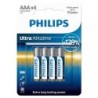 Patarei Philips LR03E AAA 4 tk Ultra Alkaline