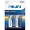 Patarei Philips LR14E C  2 tk Ultra Alkaline