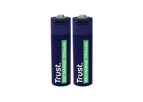 Akupatarei Trust AA USB-C 2-pack