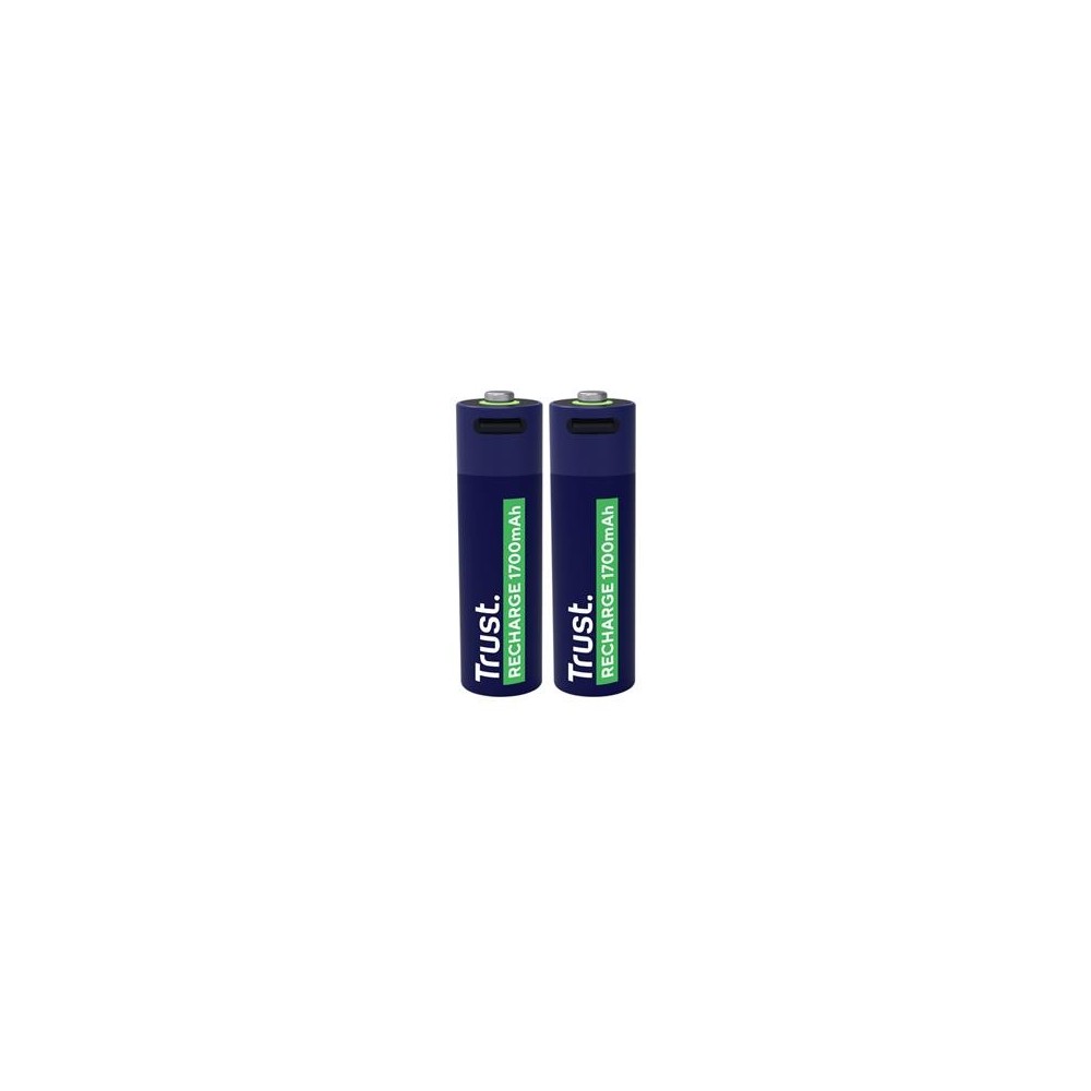 Akupatarei Trust AA USB-C 2-pack