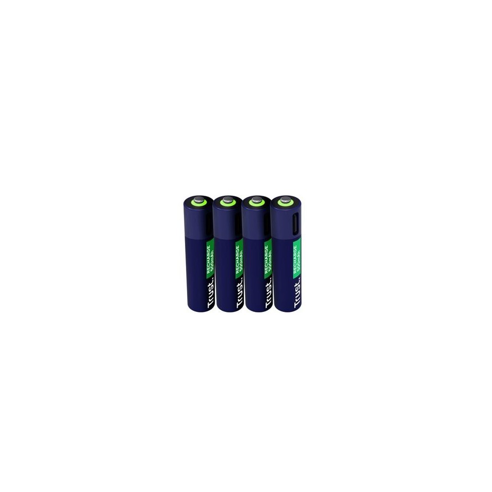 Akupatarei Trust AAA USB-C 4-pack