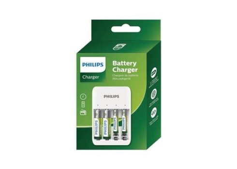 Laadija Philips + 2x700mAh AAA + 2x1300mAh AA