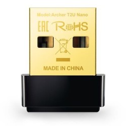 Võrguadapter USB TP-Link 600Mbps T2U Nano Wireless